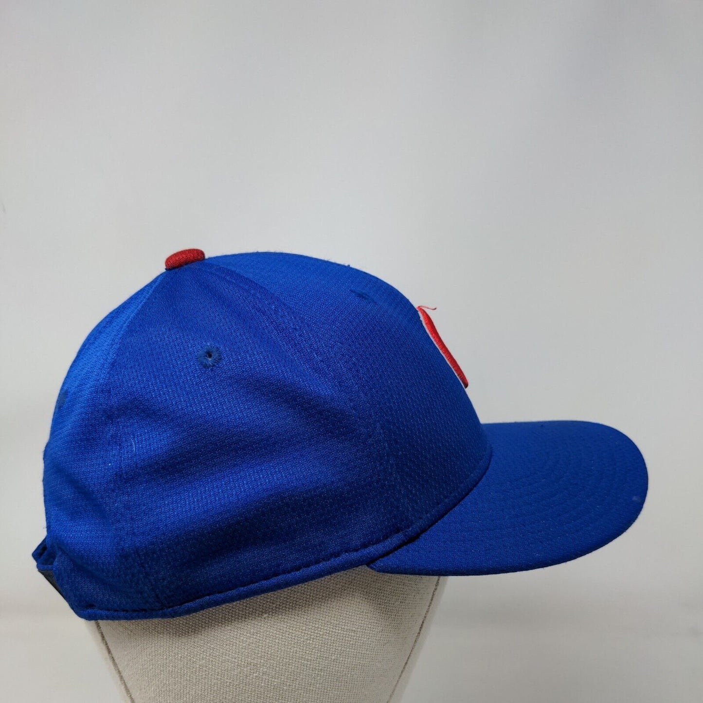 Team MLB Boy's Strapback Hat Blue Cincinnati Reds Embroidered Logo Youth