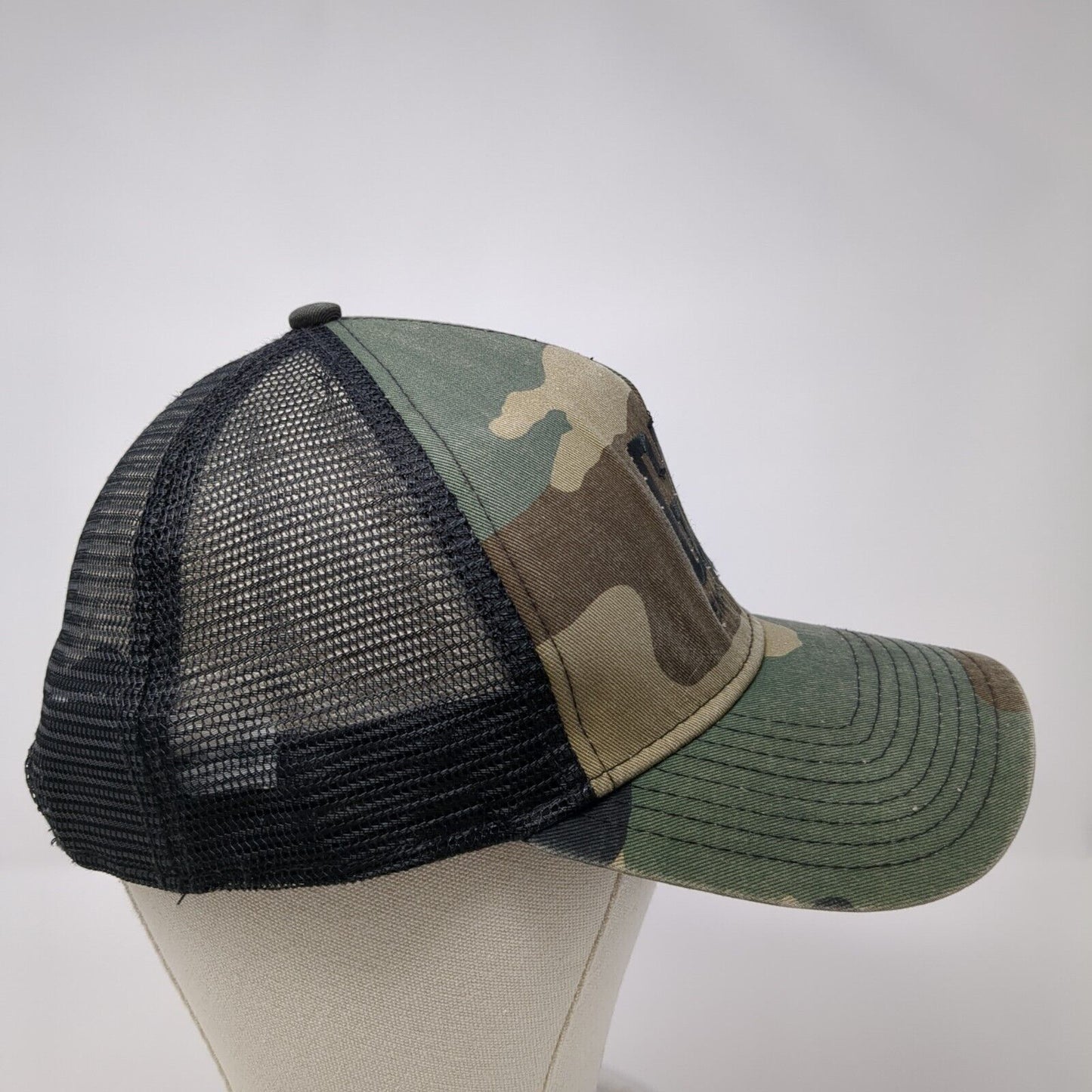 GLR Engineers Snapback Trucker Hat Camouflage OSFA Adjustable Mesh Back New Era