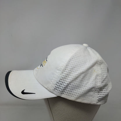 Nike Golf Strapback Hat White Ryder President's Club Embroidered Logo Adjustable