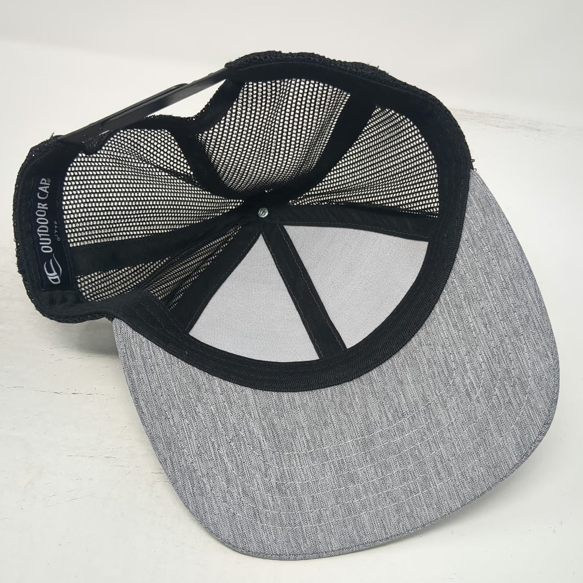 Outdoor Cap Trucker Hat Gray One Size Tingey Orthodontics Snapback Mesh Back