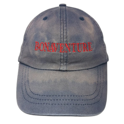 Adams Baseball Cap Blue One Size Bonaventure Red Embroidery Slideback Hat