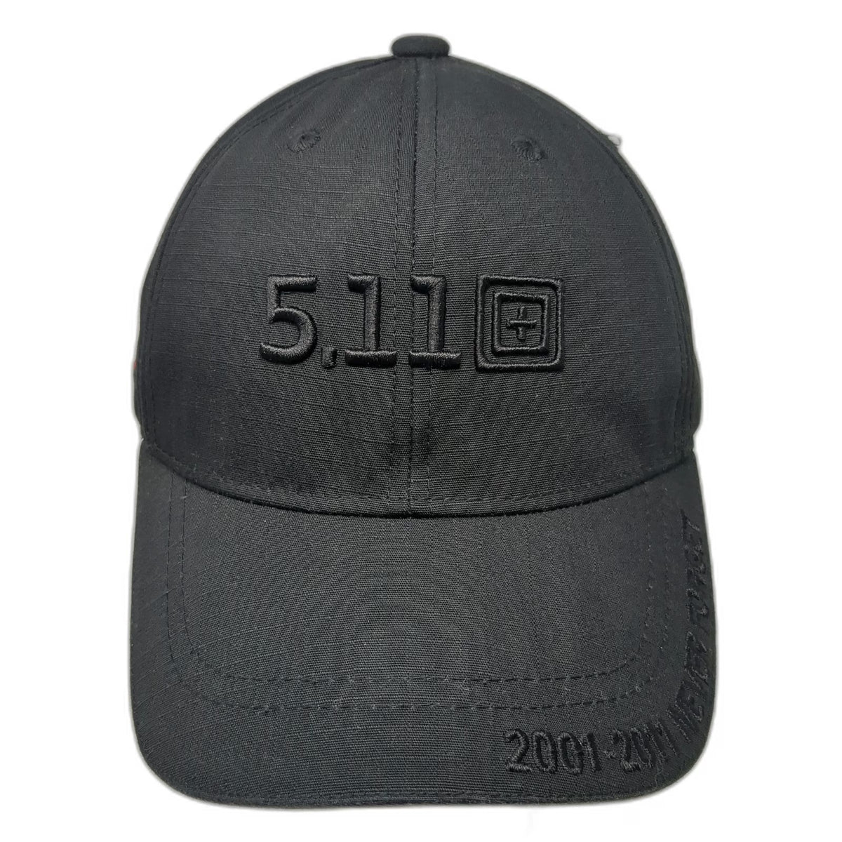 5.11 Tactical Baseball Cap Black One Size Strapback 9/11 Anniversary 2011 Hat