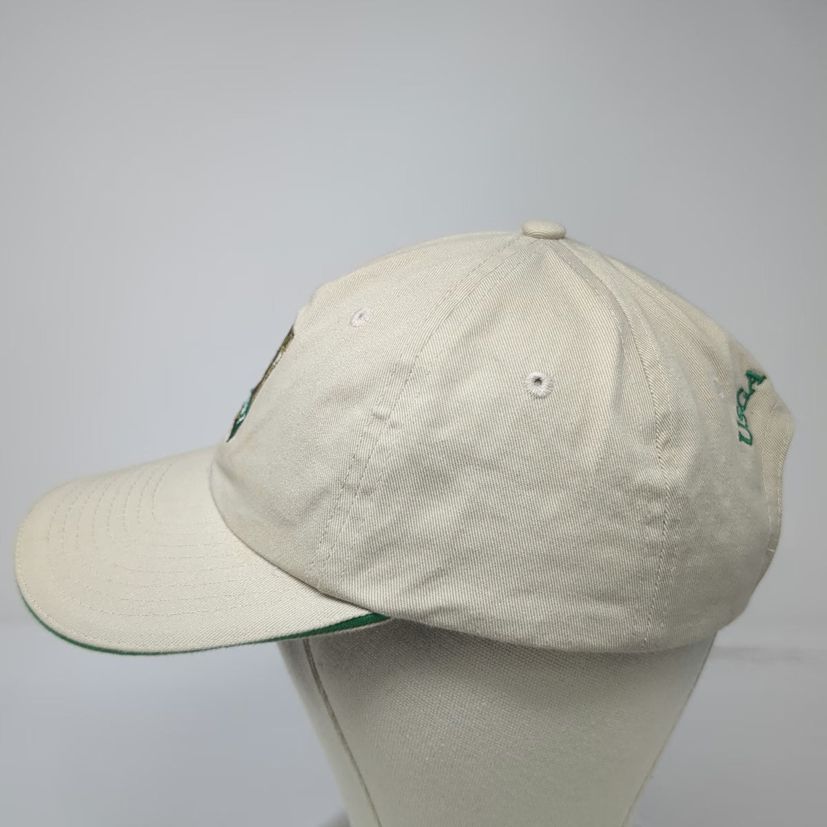 USGA Baseball Cap Beige One Size 2007 US Open Oakmont Member Squirrel Golf Hat