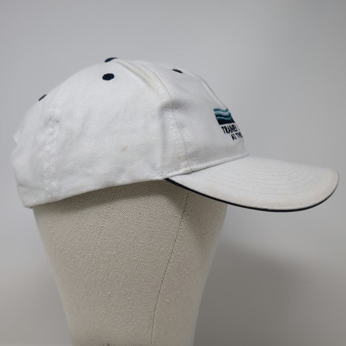 OTTO Baseball Cap White One Size Trainer For A Day The Mirage Dolphin Hat