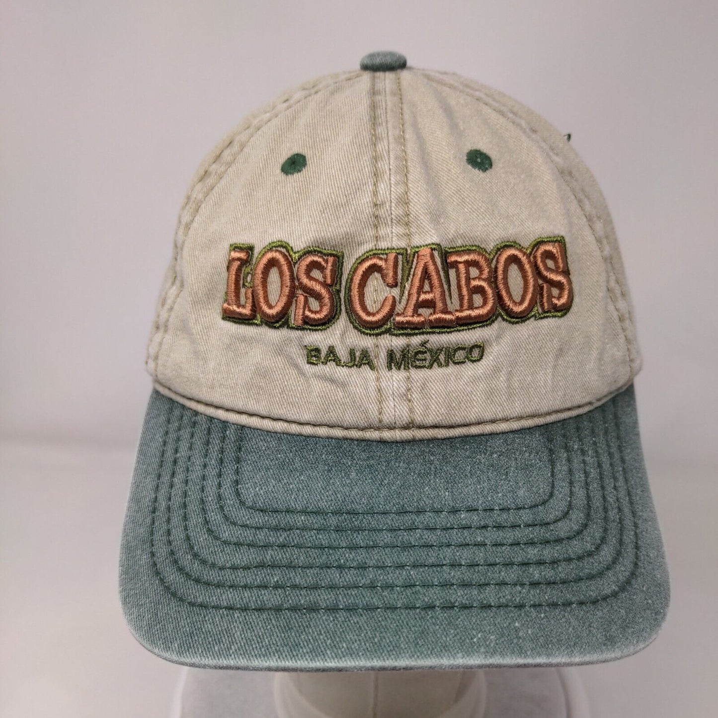 Los Cabos Baja Mexico Slideback Hat Multicolor One Size Adjustable Explosion