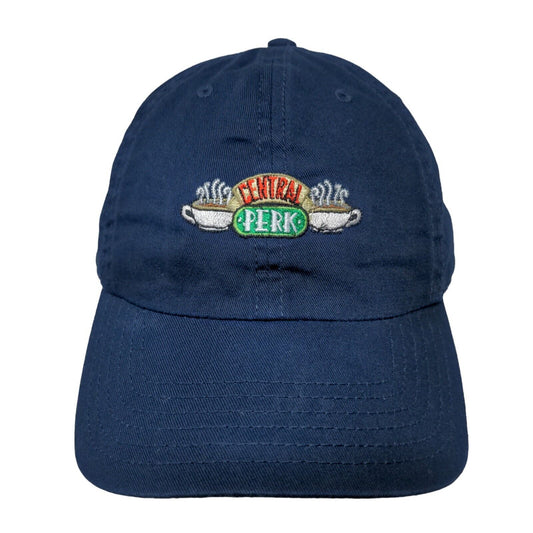 Central Perk Slideback Hat Blue OSFM Adjustable Embroidered 6 Panel FRIENDS