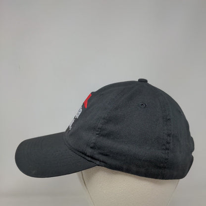 Pizza Hut Strapback Hat Black OSFA Embroidered Employee Uniform