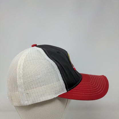 Richardson Snapback Mesh Back Trucker Hat Multicolor One Size Embroidered