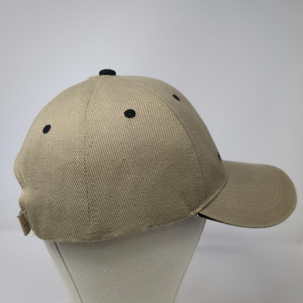 Baseball Cap Beige OS North Shore Hawaii Surfer Strapback Hat Surf Beach Travel