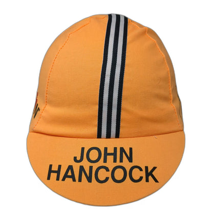 O'Gara 1992 New York City Marathon John Hancock Orange Baseball Cap Hat Vintage
