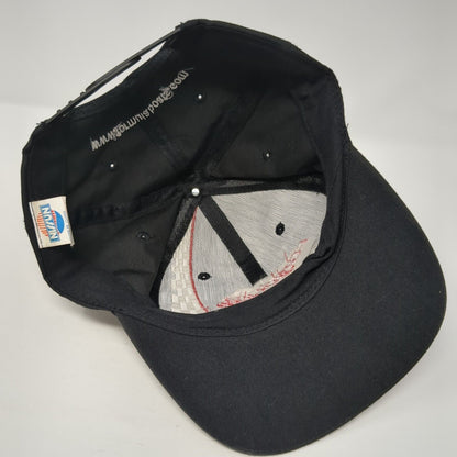 Formula Racing Snapback Hat Black OS Adjustable Embroidered 6 Panel Nissun Cap