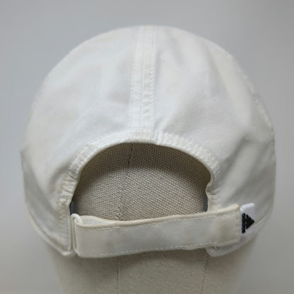 Adidas Baseball Cap White One Size AEROREADY Performance Golf Strapback Hat Gray