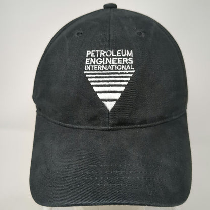 Action Specialties Petroleum Engineers Black Baseball Cap Hat One Size Slideback
