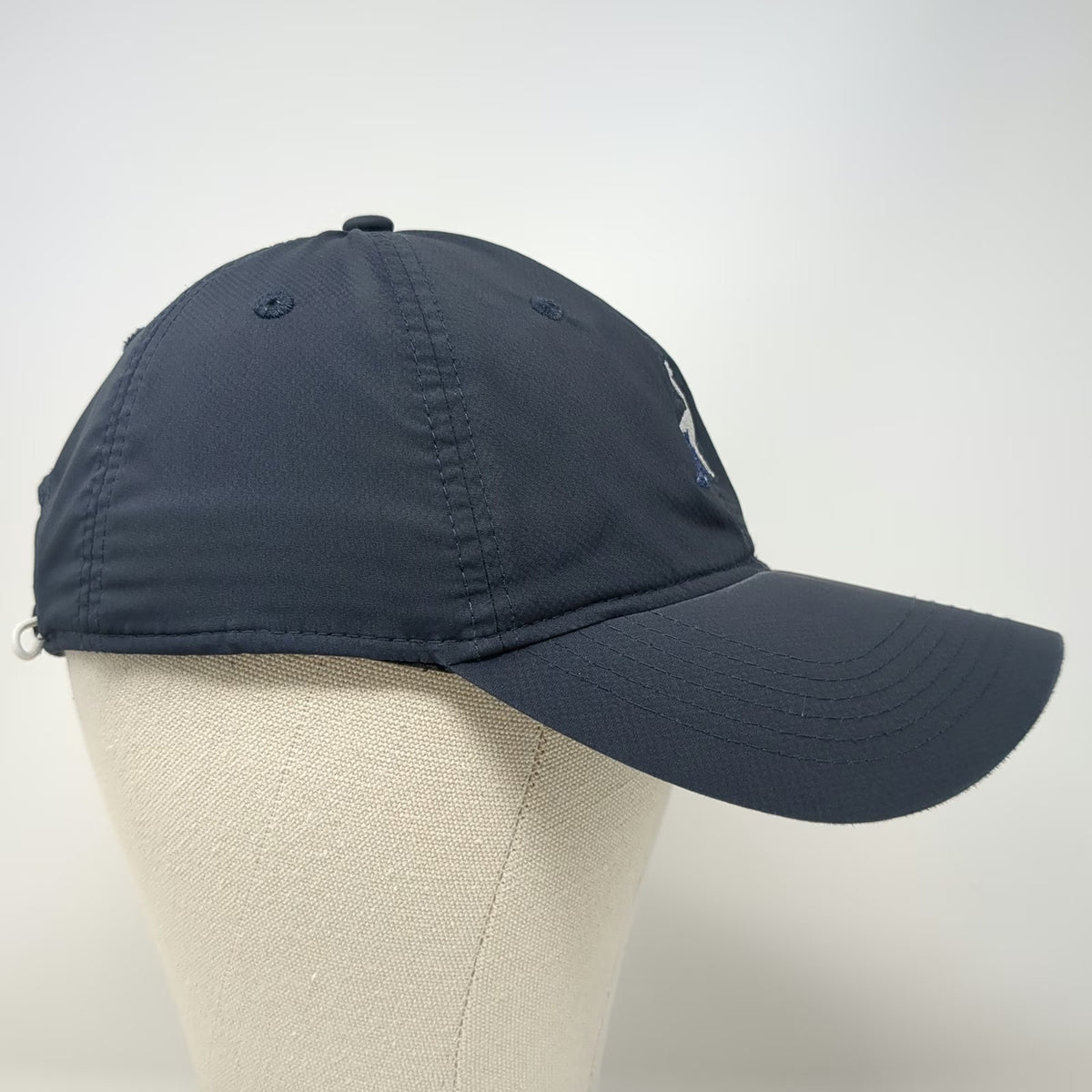 ahead Baseball Cap Blue One Size Peacock Staff Performance Adjustable Strap Hat