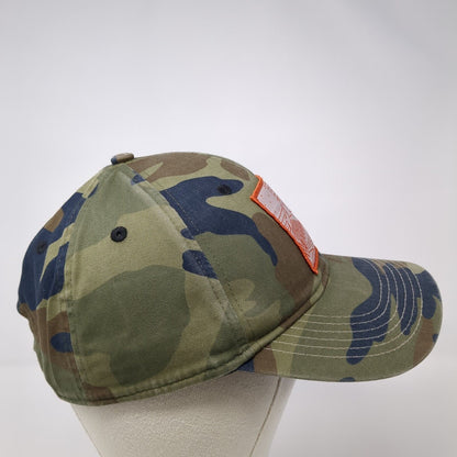 Outdoor Cap Snapback Hat Camouflage One Size Mountain Patch 6 Panel