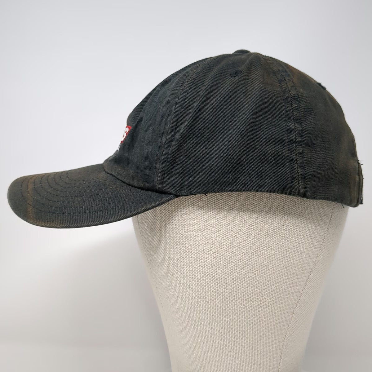 Vans Baseball Cap Black One Size Off The Wall Embroidered Hat Adjustable Skate