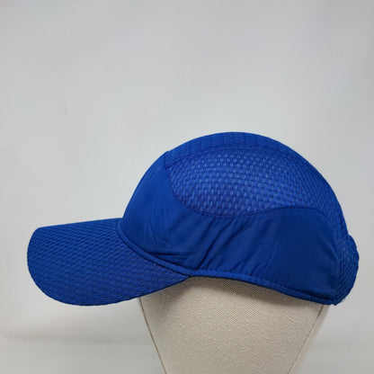 Augusta Sportswear Strapback Hat Blue One Size Adjustable Mesh Athletic Blank