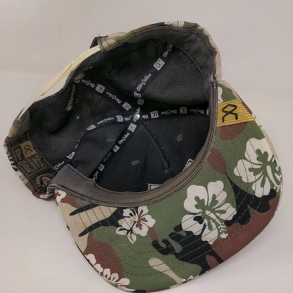 Other Culture Patch Snapback Hat Camo OSFA Floral Hibiscus Hawaiian