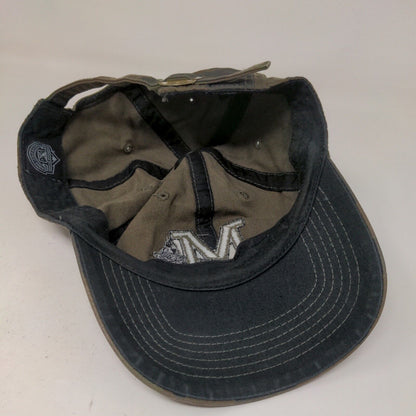 '47 Brand Men's Slideback Camo Hat OS Embroidered Mississippi Braves Logo