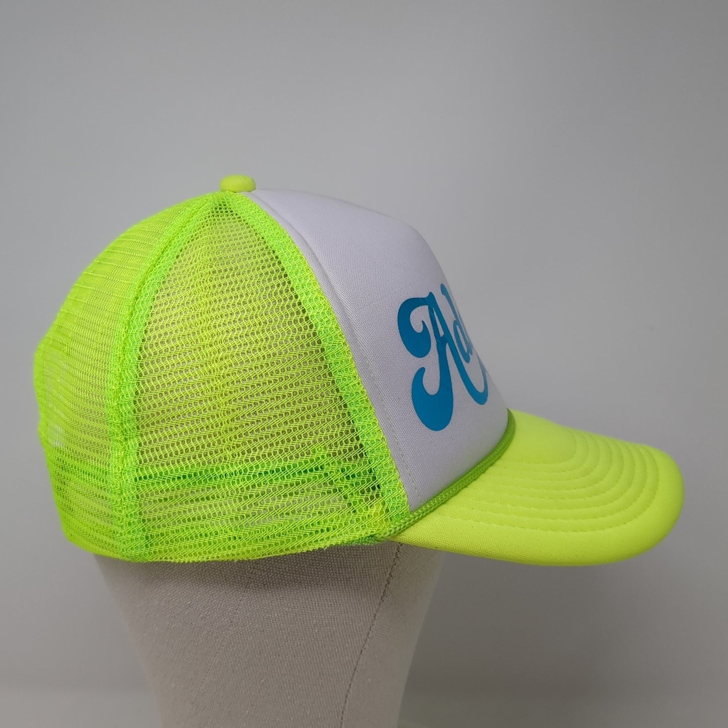 Adult-ish Snapback Mesh Back Trucker Hat Green One Size Salt Creek