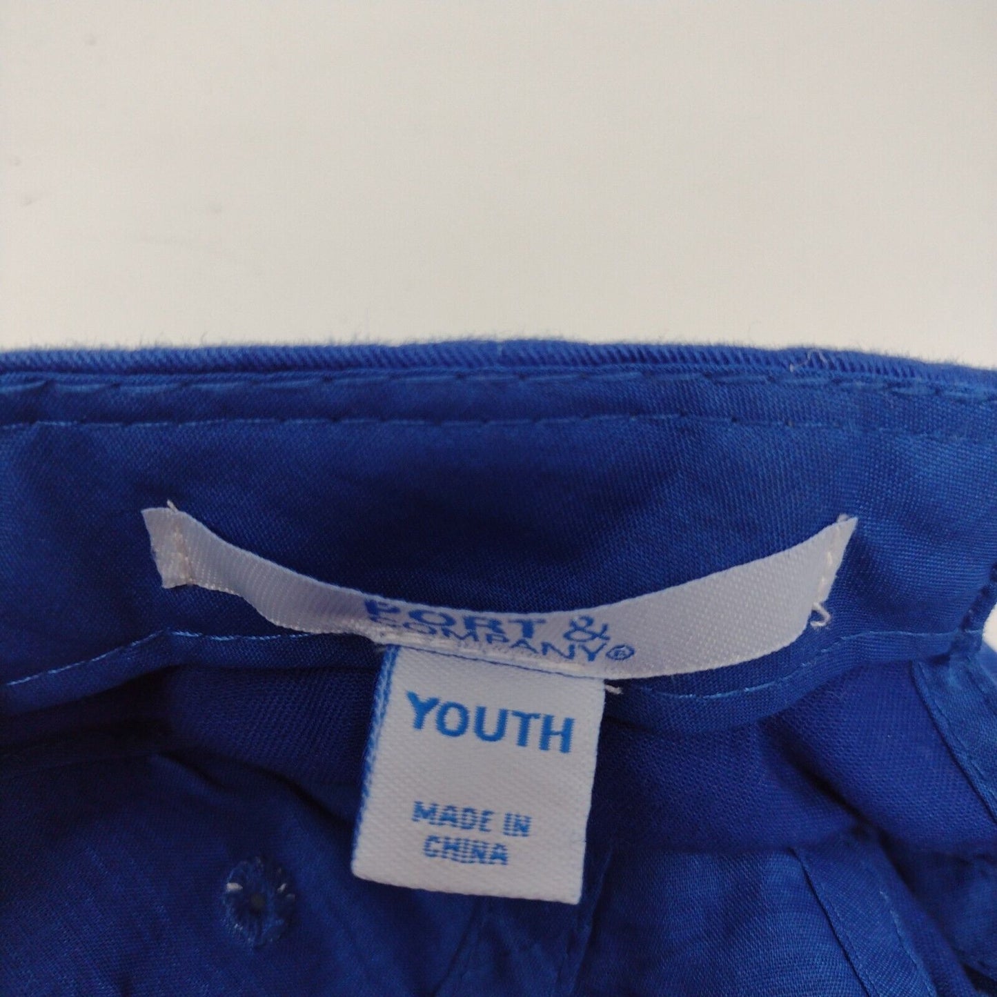 Gate City Elementary Youth Strapback Hat Blue One Size Adjustable Port & Company