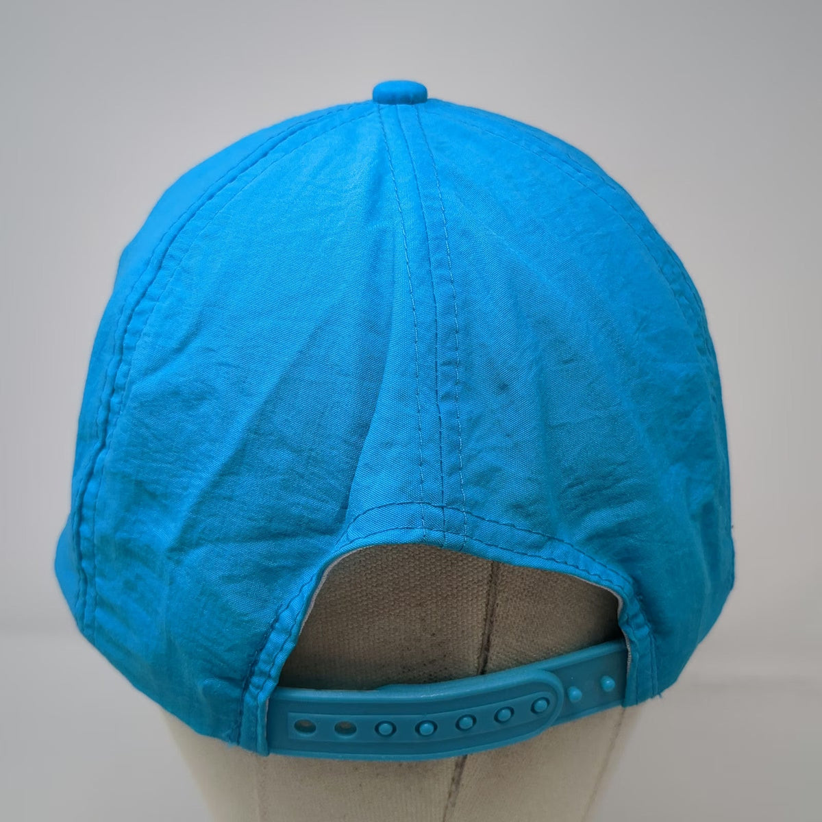 J Hats 5 Panel Blue Hat One Size Cape Cod Massachusetts Sailboat Nylon Snapback