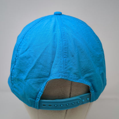 J Hats 5 Panel Blue Hat One Size Cape Cod Massachusetts Sailboat Nylon Snapback