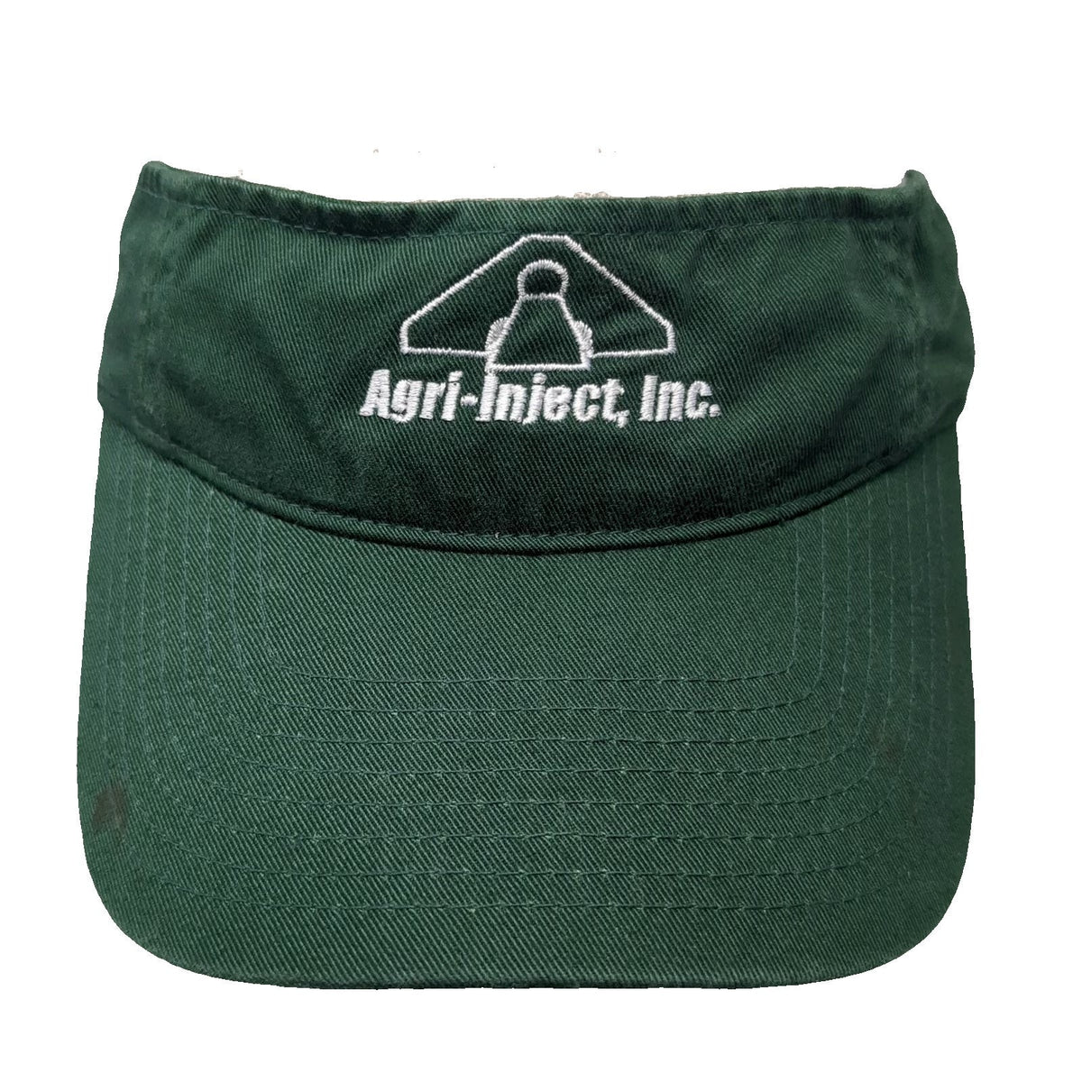 Port Authority Visor Green One Size Agri-Inject Inc Embroidered Slideback Hat