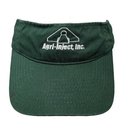 Port Authority Visor Green One Size Agri-Inject Inc Embroidered Slideback Hat