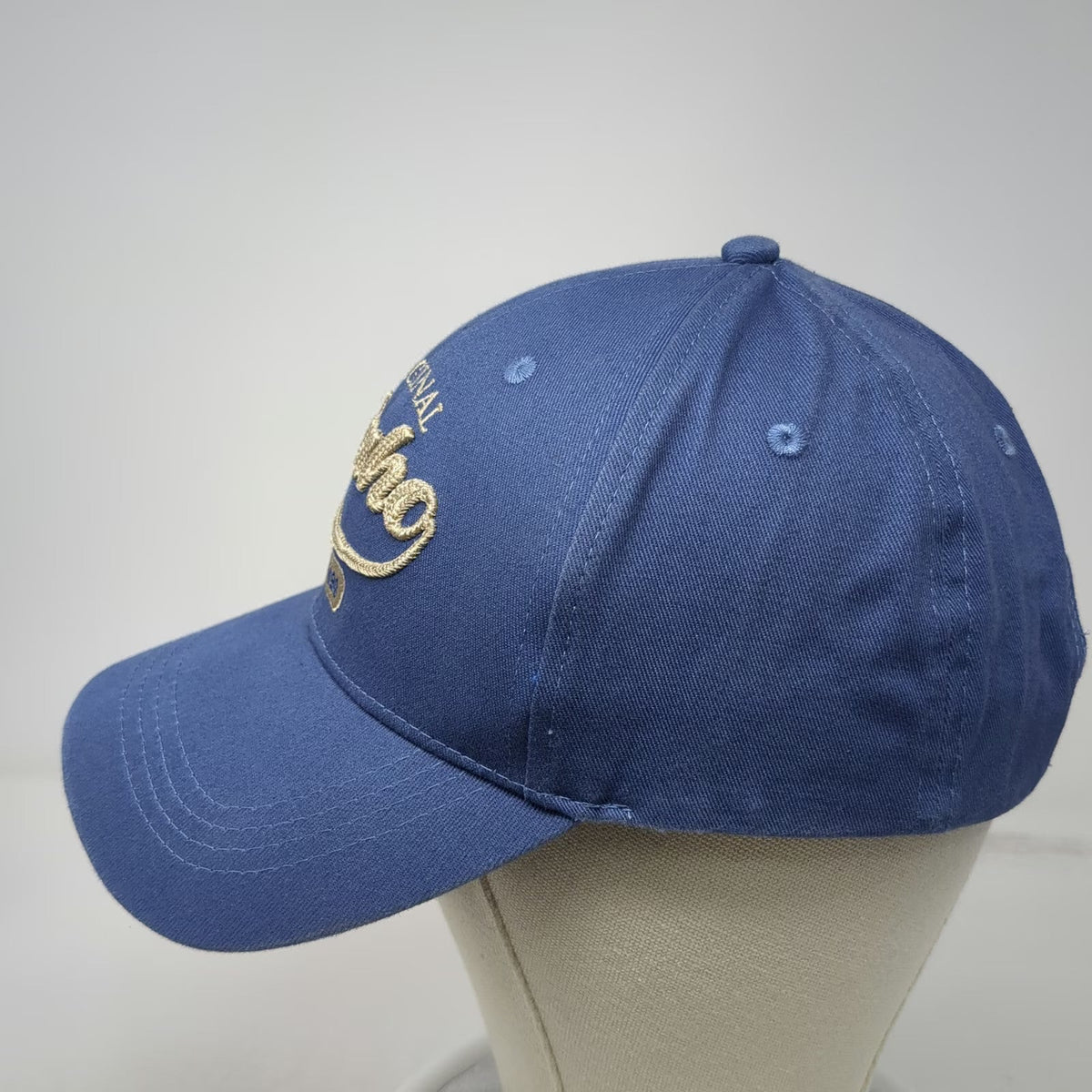 Robin Ruth Baseball Cap Blue One Size Idaho Original Embroidered Adjustable Hat