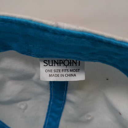 Sunpoint Men's Slideback Hat Blue OSFM Embroidered Florida Adventure Logo