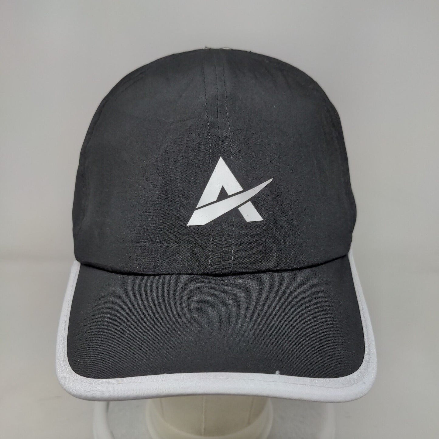 Arctic Cool Strapback Hat Black One Size Adjustable Embroidered Logo