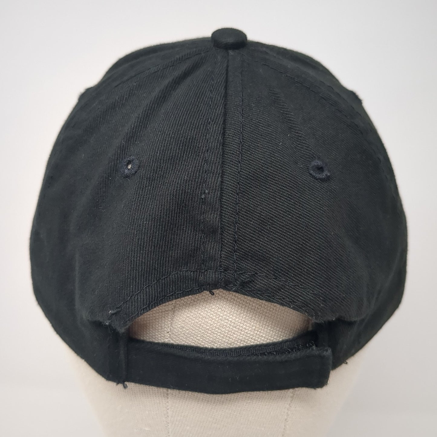 Cooper B-Line Strapback Baseball Cap Black One Size Adjustable Embroidered
