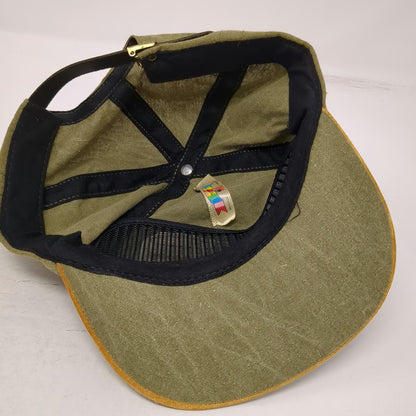 Impressions 5 Panel Green One Size Catch Release Boise River Idaho Fishing Hat