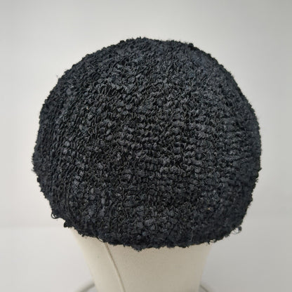 Uptown Girl Headwear Beanie Hat Black One Size Solid Blank Outdoor