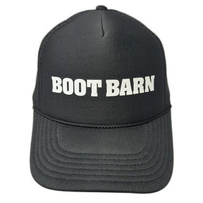 Otto Trucker Hat Black One Size Boot Barn Graphic Mesh Back Snapback Foam Hat