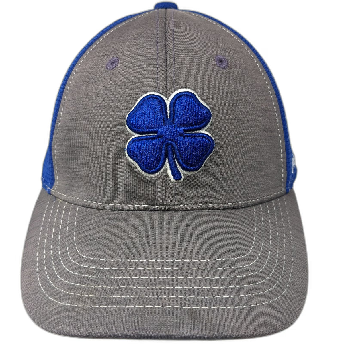 Black Clover Baseball Cap Gray Blue M Live Lucky Clover 3D Embroidered hat