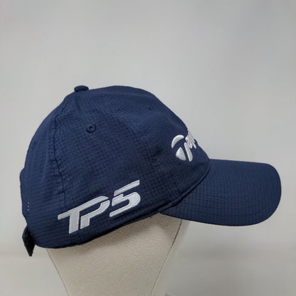 TaylorMade TP5 Slideback Hat Blue OSFA Embroidered Adjustable Breathable