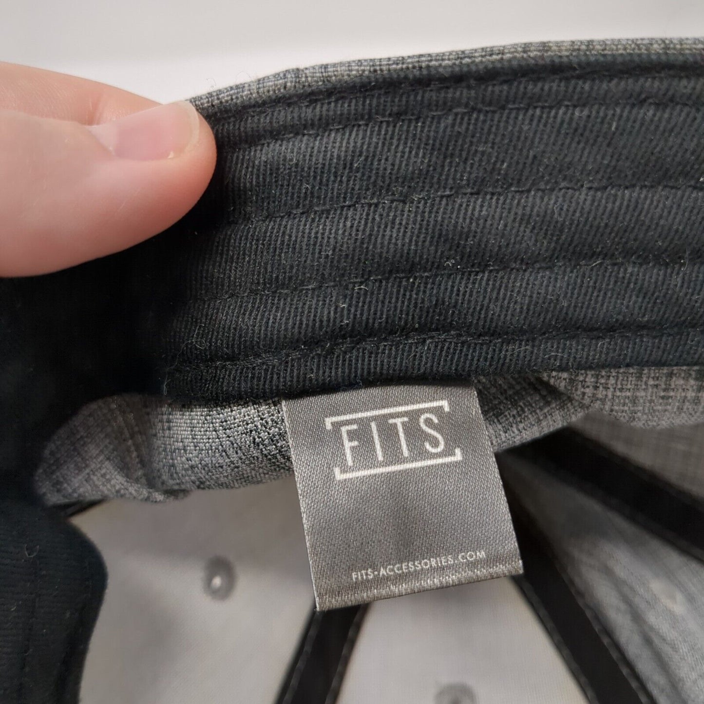 Dumas Slideback Hat Gray One Size Adjustable Embroidered Fits Midway