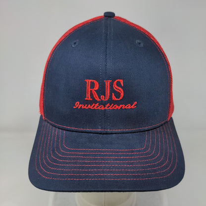 RJS Invitational Strapback Trucker Hat Multicolor One Size Mesh Back