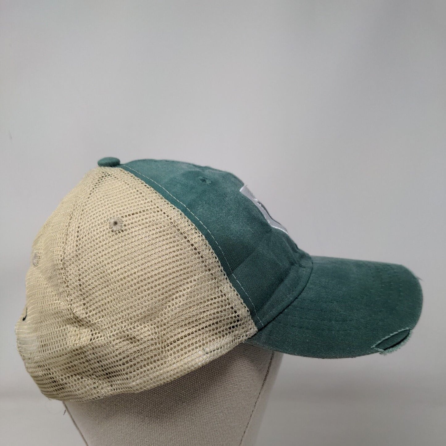 Spartan Waste Mesh Back Trucker Hat Multi One Size Embroidered Colorblock