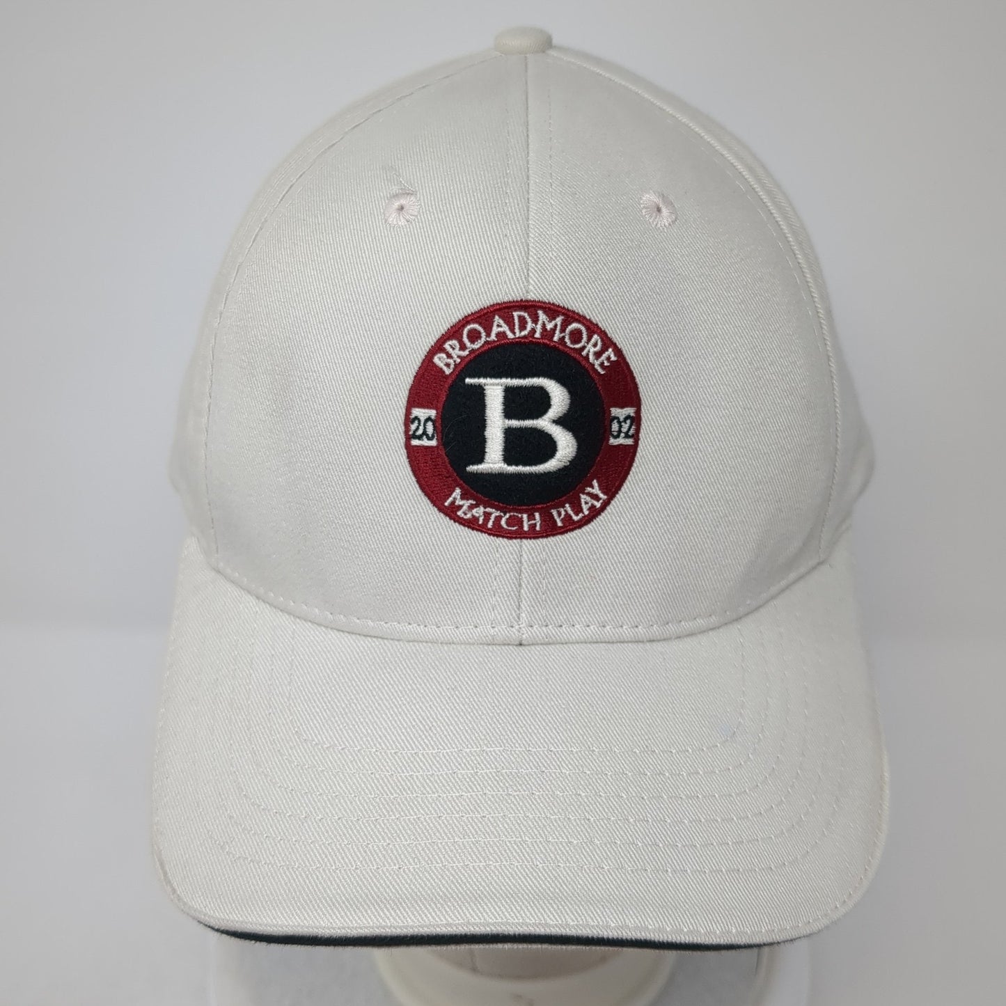 Broadmore Match Play Slideback Hat Beige One Size Adjustable 6 Panel