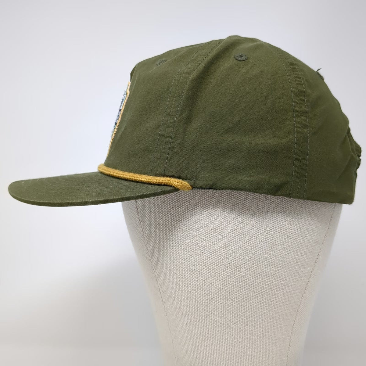 Richardson 5 Panel Green One Size Love Lead Patch Rope Hat Outdoor Snapback