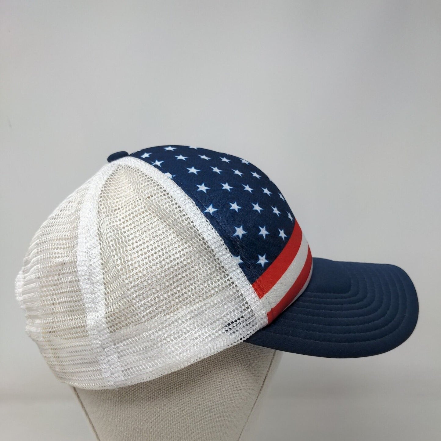 American Flag Snapback Mesh Back Trucker Hat Multi One Size Billabong