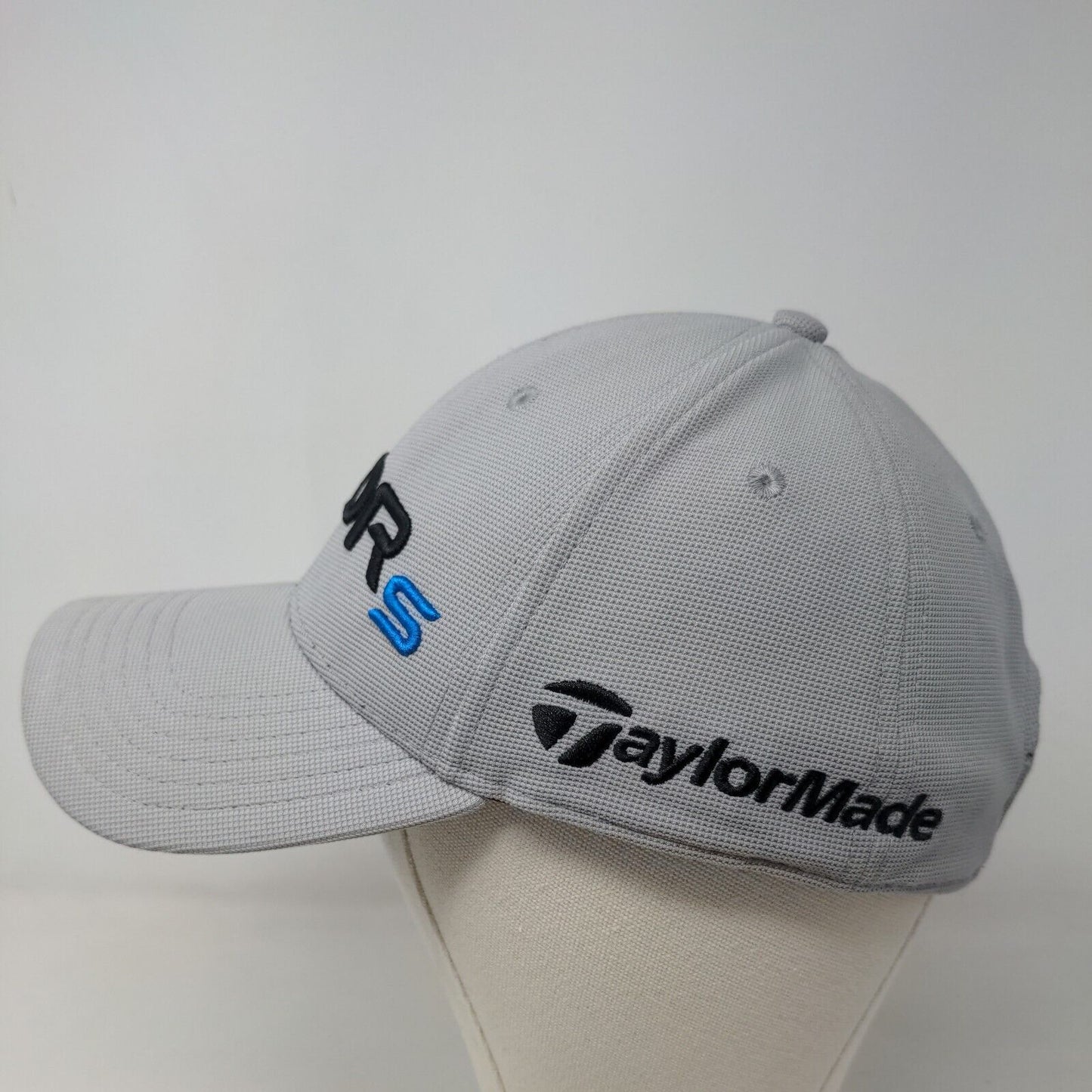 Taylormade Men's Strapback Hat Gray Size OSFA SLDRs Embroidered Logo