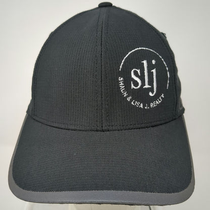 OGIO Baseball Cap Black One Size Performance Polyester Strapback Realty Logo Hat