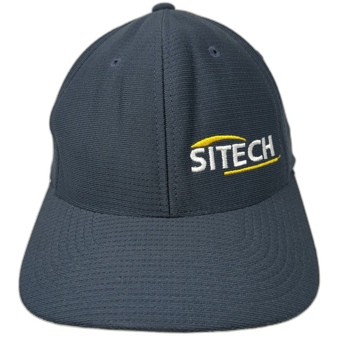 TravisMathew Baseball Cap Blue XL SITECH Construction Technology Fitted Hat