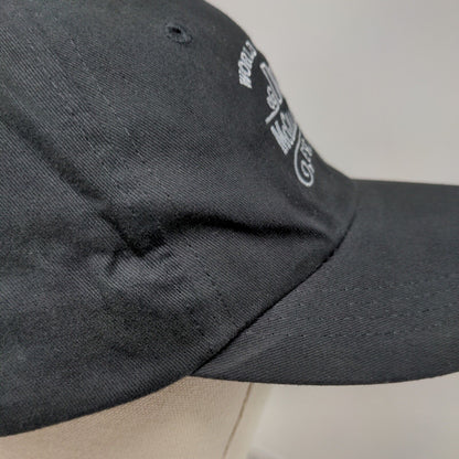 World Famous Dr. McGillicuddy's Est. 1865 Strapback Hat Black One Size Cotton