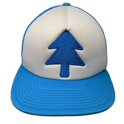 Disney Gravity Falls Dipper Pines Trucker Hat Blue One Size Snapback Mesh Cap