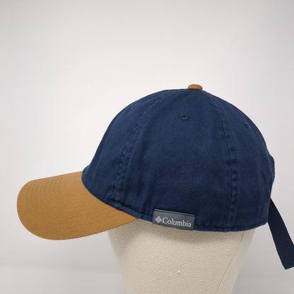 Mountain Leather Patch Strapback Hat Multi One Size Columbia 6 Panel